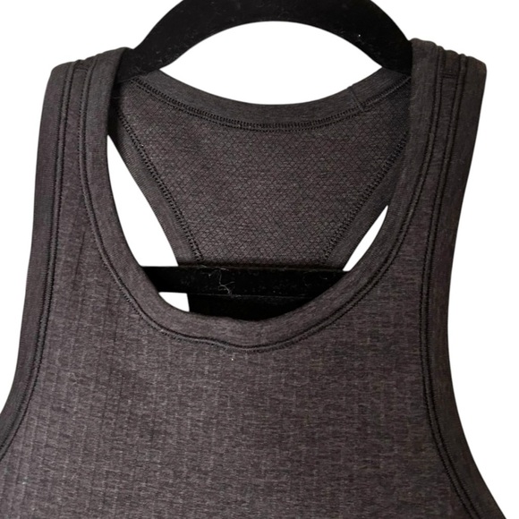Lululemon Ebb To Street Racerback Crop Tank-Black Cropped Athletic Tank- Size 4 - Picture 7 of 11